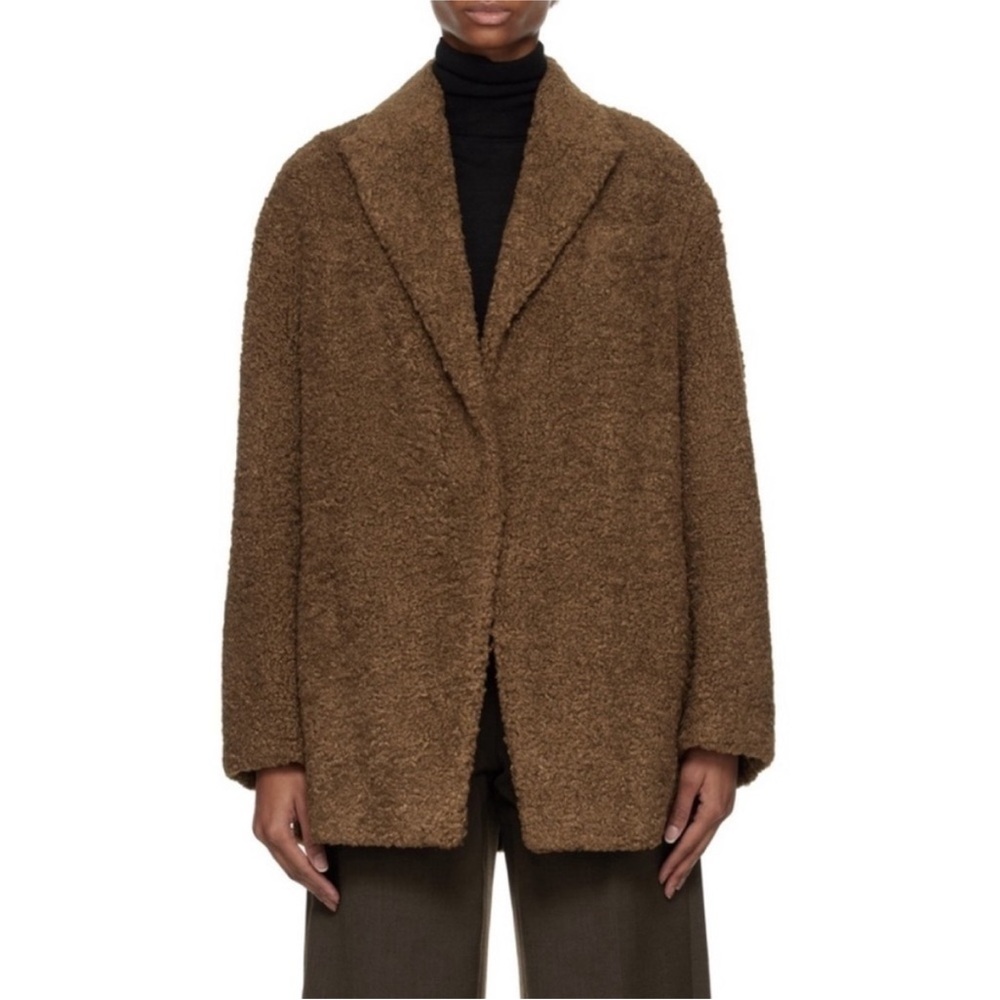 Vince faux fur teddy jacket